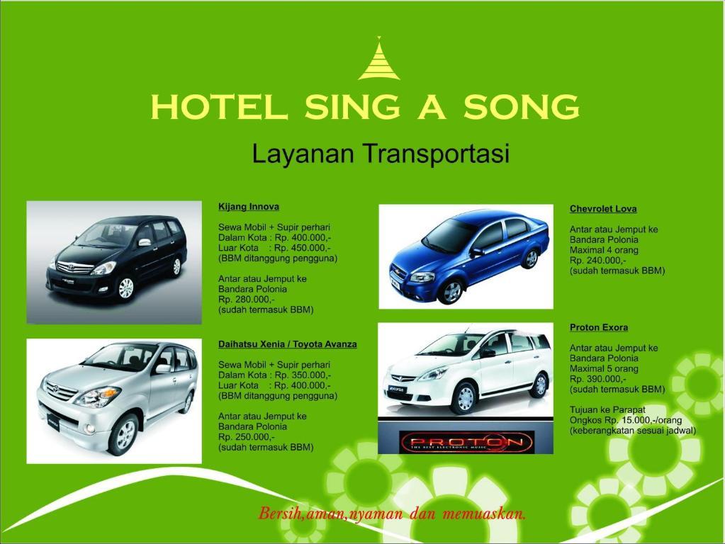 Hotel Sing A Song Pematangsiantar Kültér fotó